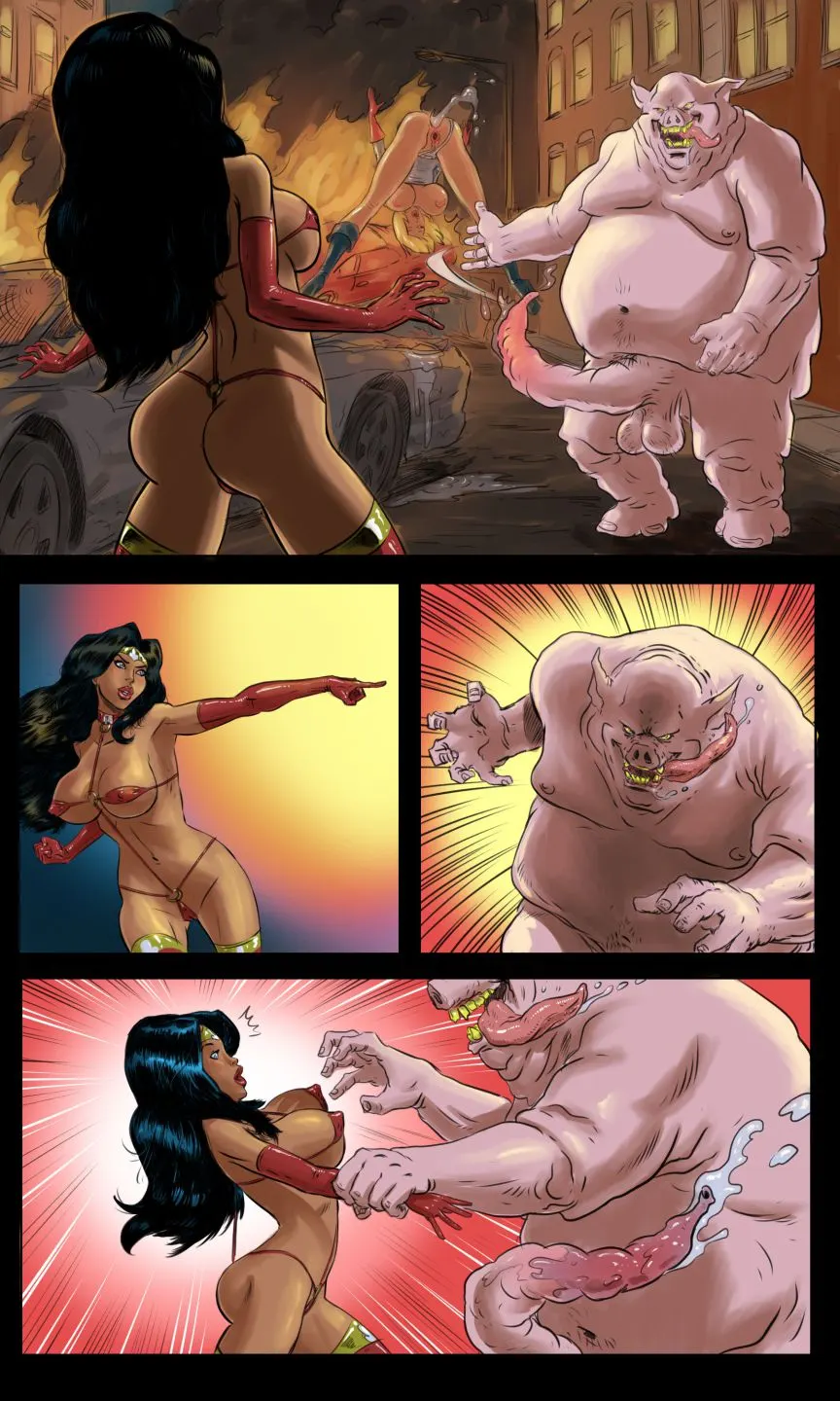 Wondercunt Justice League  (Chapter 01) — page 4