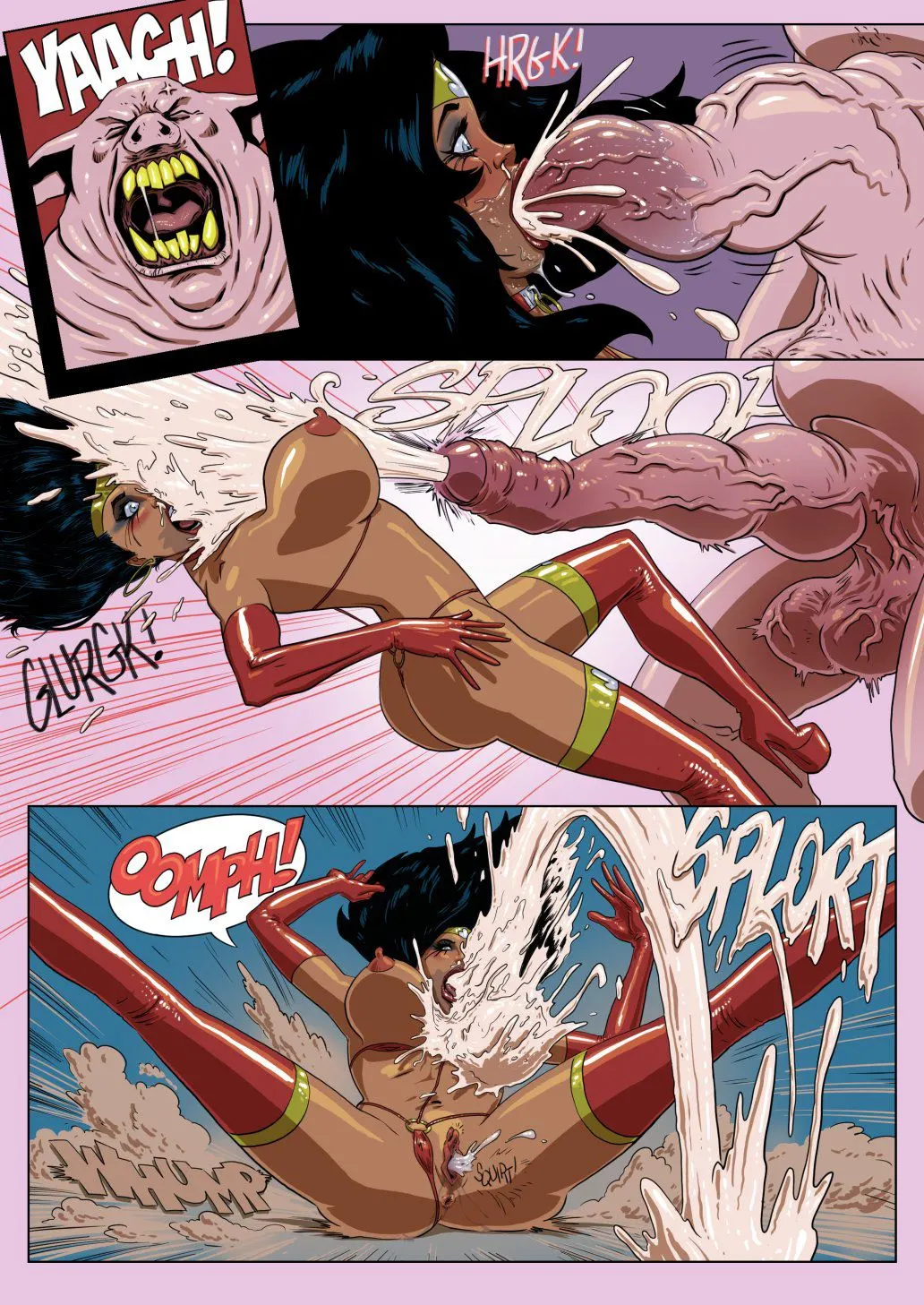Wondercunt Justice League  (Chapter 01) — page 10