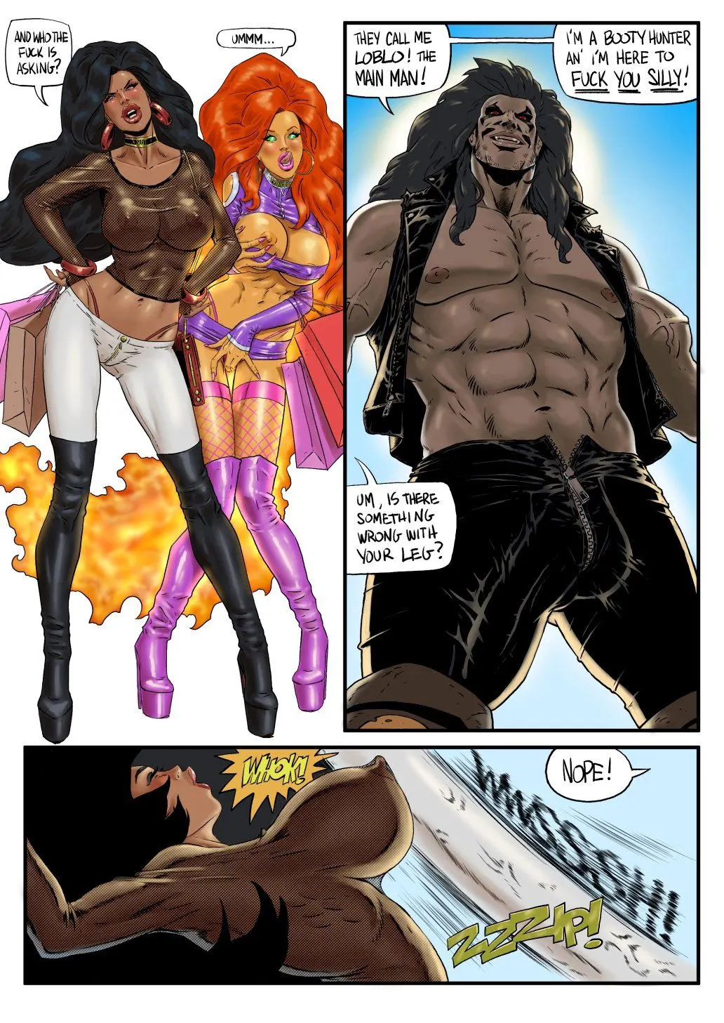 Wondercunt Justice League  (Chapter 02) — page 3