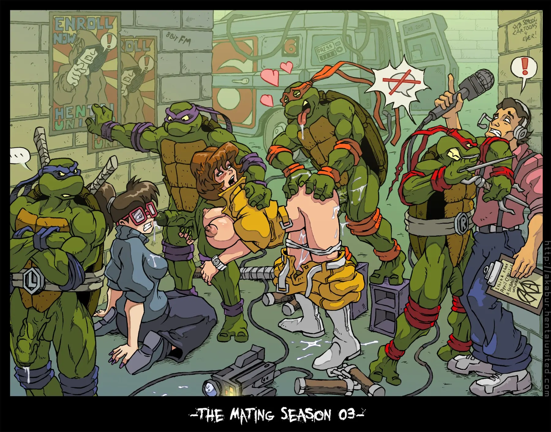 The Mating Season - Teenage Mutant Ninja Turtles  (Chapter 01) — page 1