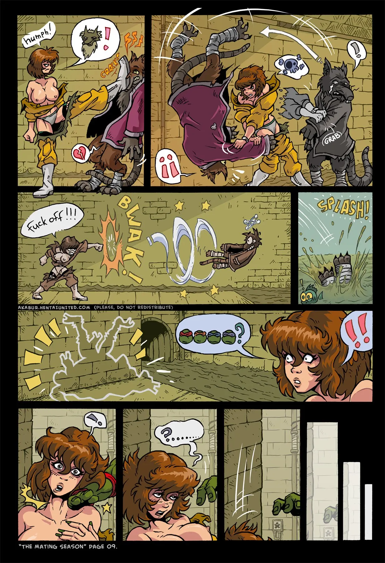 The Mating Season - Teenage Mutant Ninja Turtles  (Chapter 01) — page 11