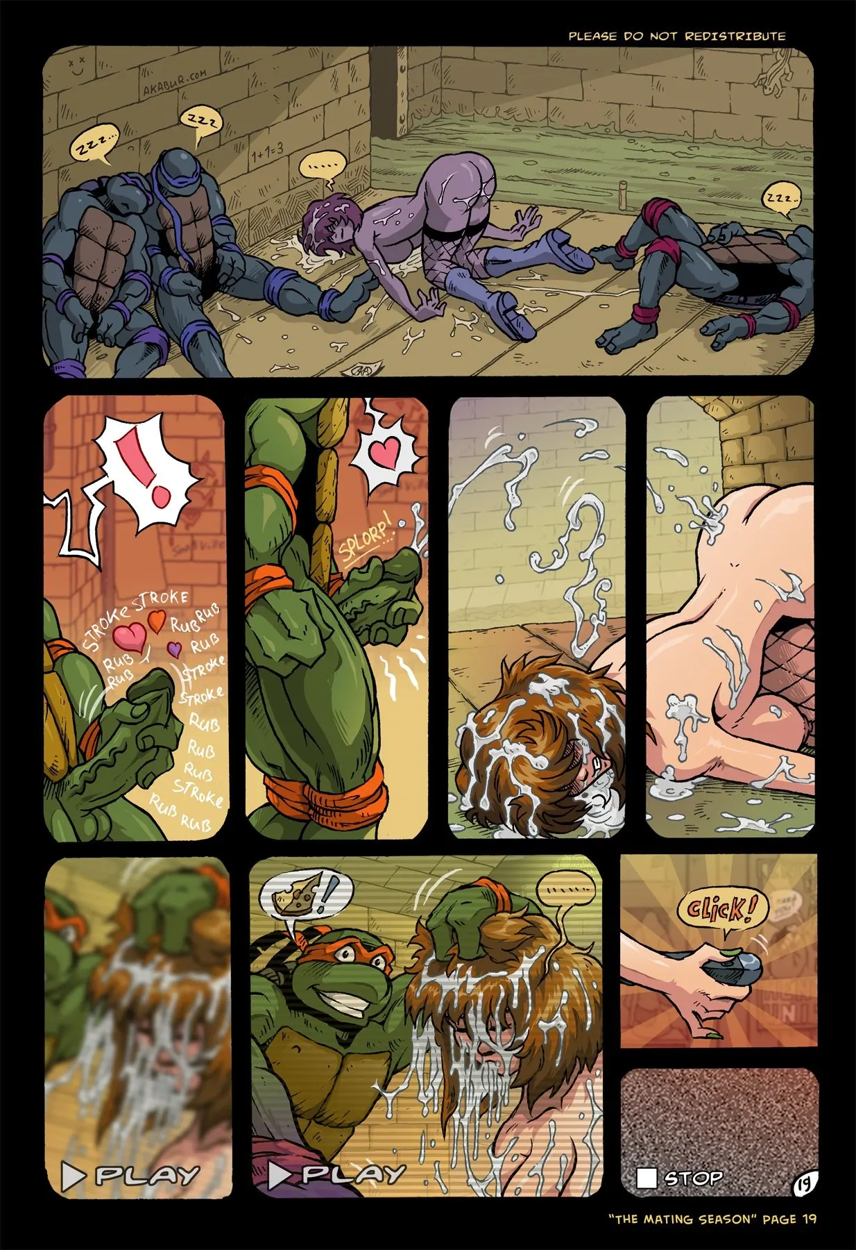 The Mating Season - Teenage Mutant Ninja Turtles  (Chapter 01) — page 21