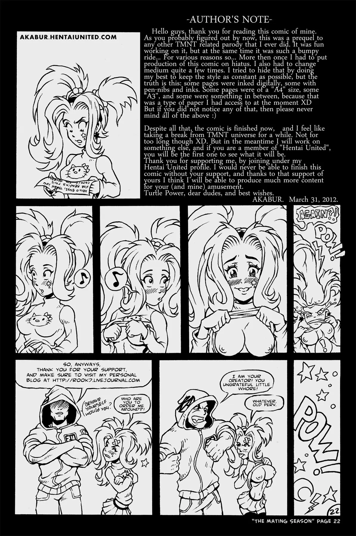 The Mating Season - Teenage Mutant Ninja Turtles  (Chapter 01) — page 24
