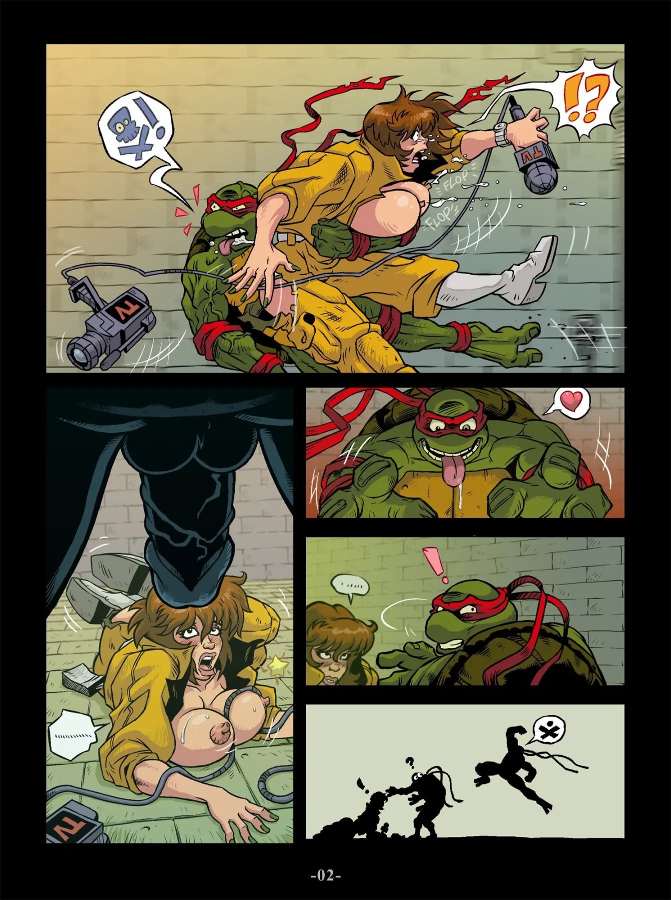 The Mating Season - Teenage Mutant Ninja Turtles  (Chapter 01) — page 4
