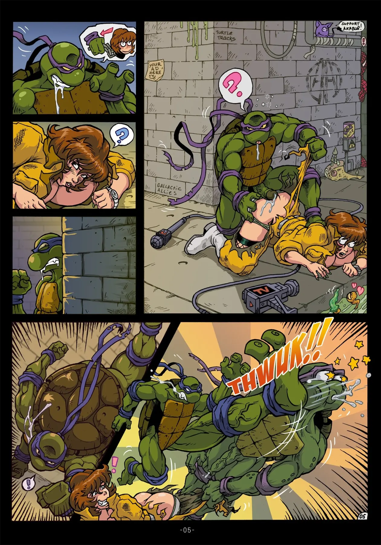 The Mating Season - Teenage Mutant Ninja Turtles  (Chapter 01) — page 7