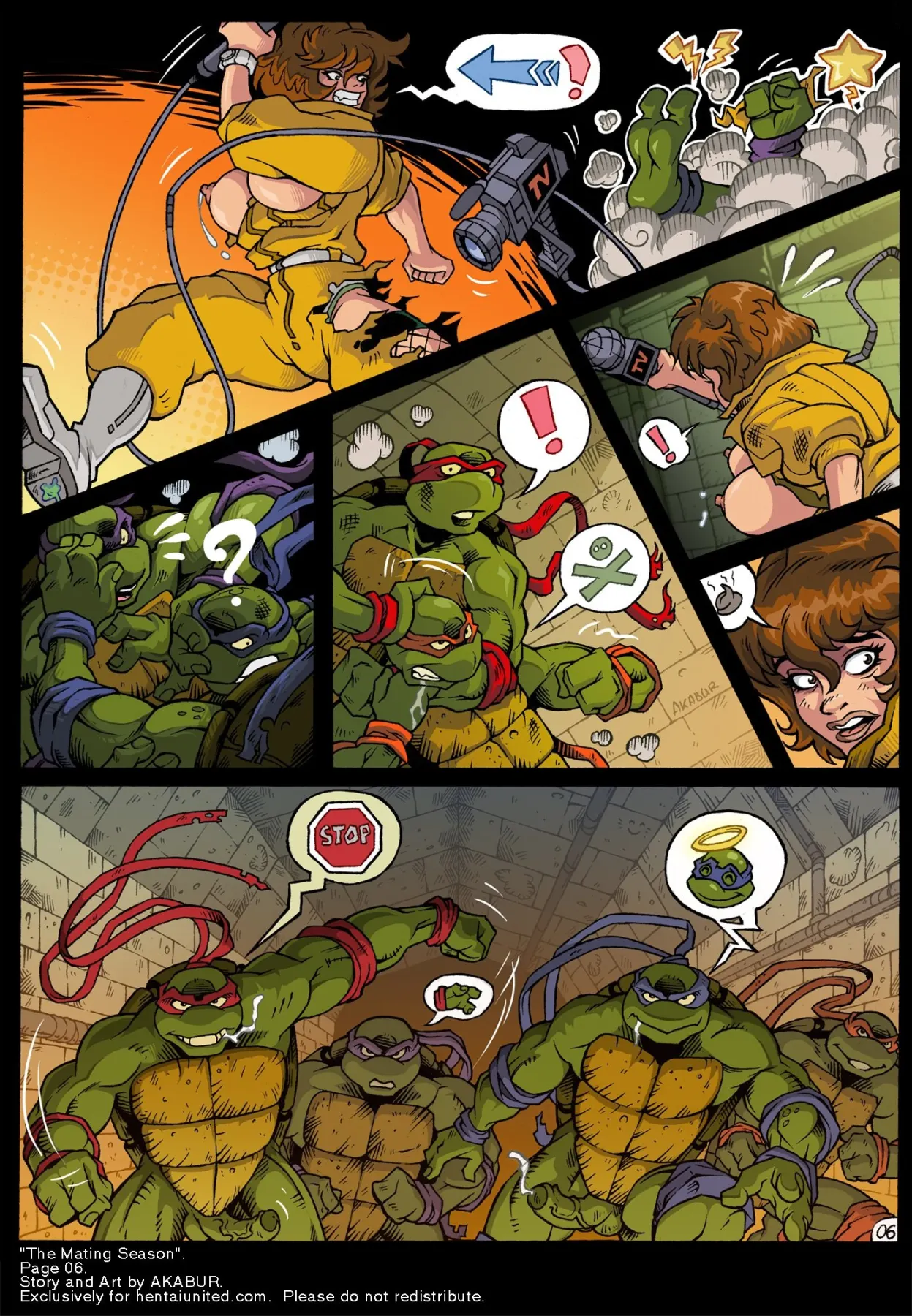 The Mating Season - Teenage Mutant Ninja Turtles  (Chapter 01) — page 8