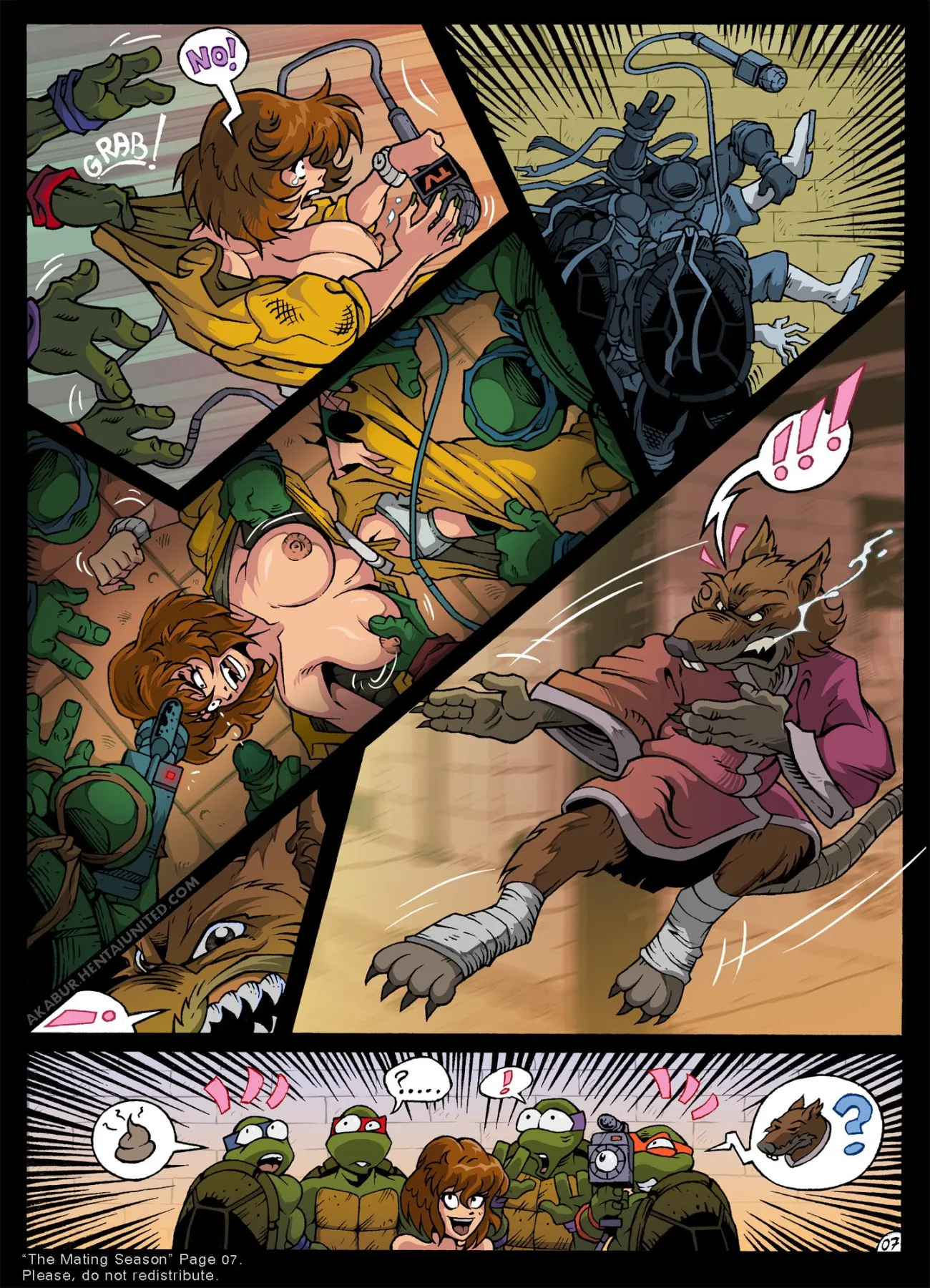 The Mating Season - Teenage Mutant Ninja Turtles  (Chapter 01) — page 9