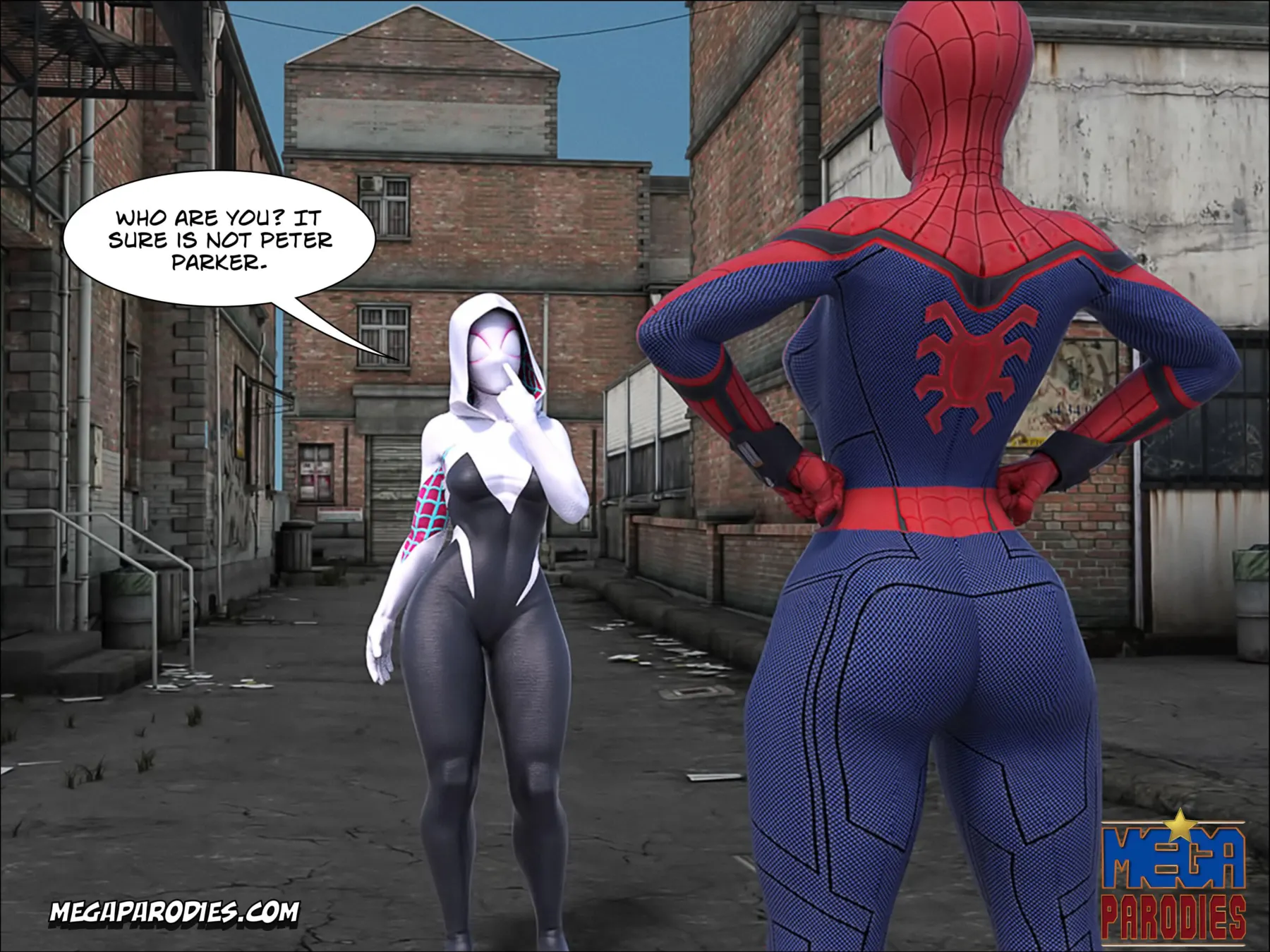 Spider-Gwen X Rhino - Spider-Man  (Chapter 03) — page 44