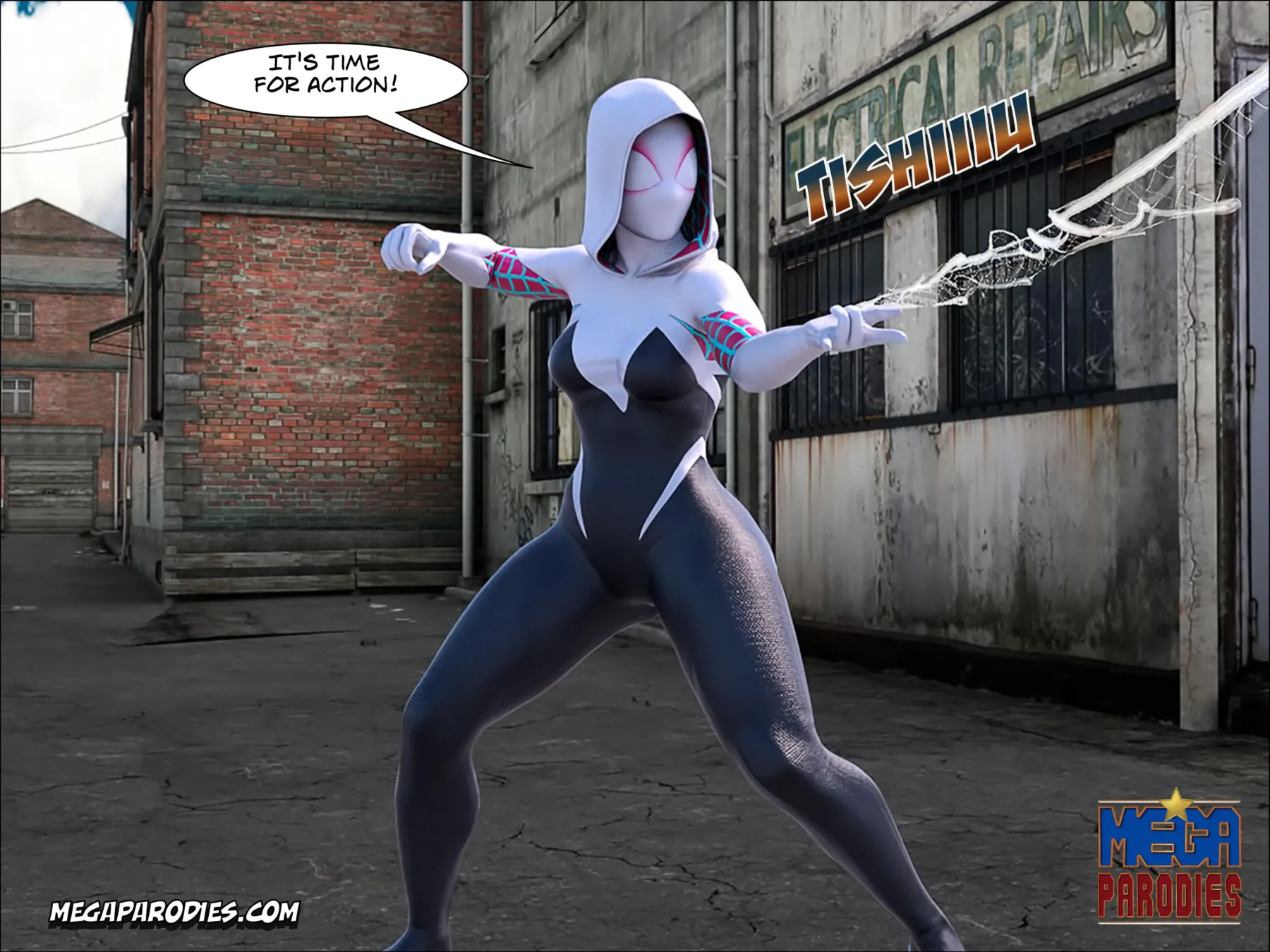 Spider-Gwen X Rhino - Spider-Man  (Chapter 02) — page 8