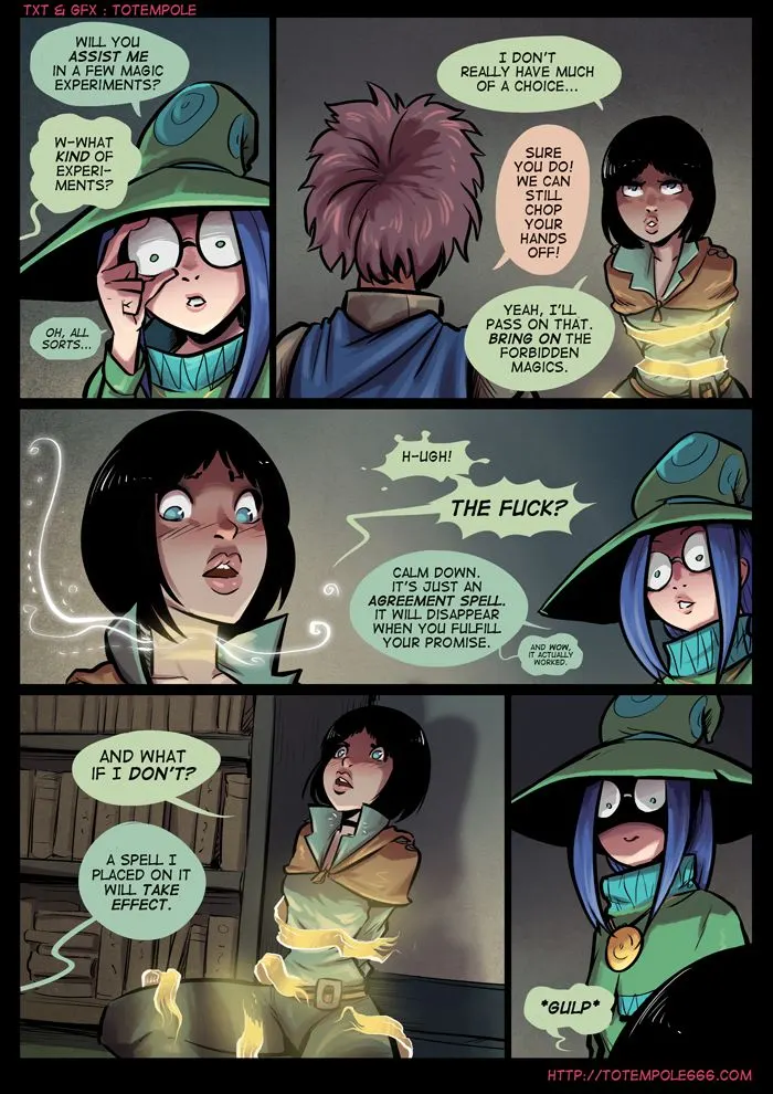 The Cummoner  (Chapter 18 - Lab Brats) — page 8