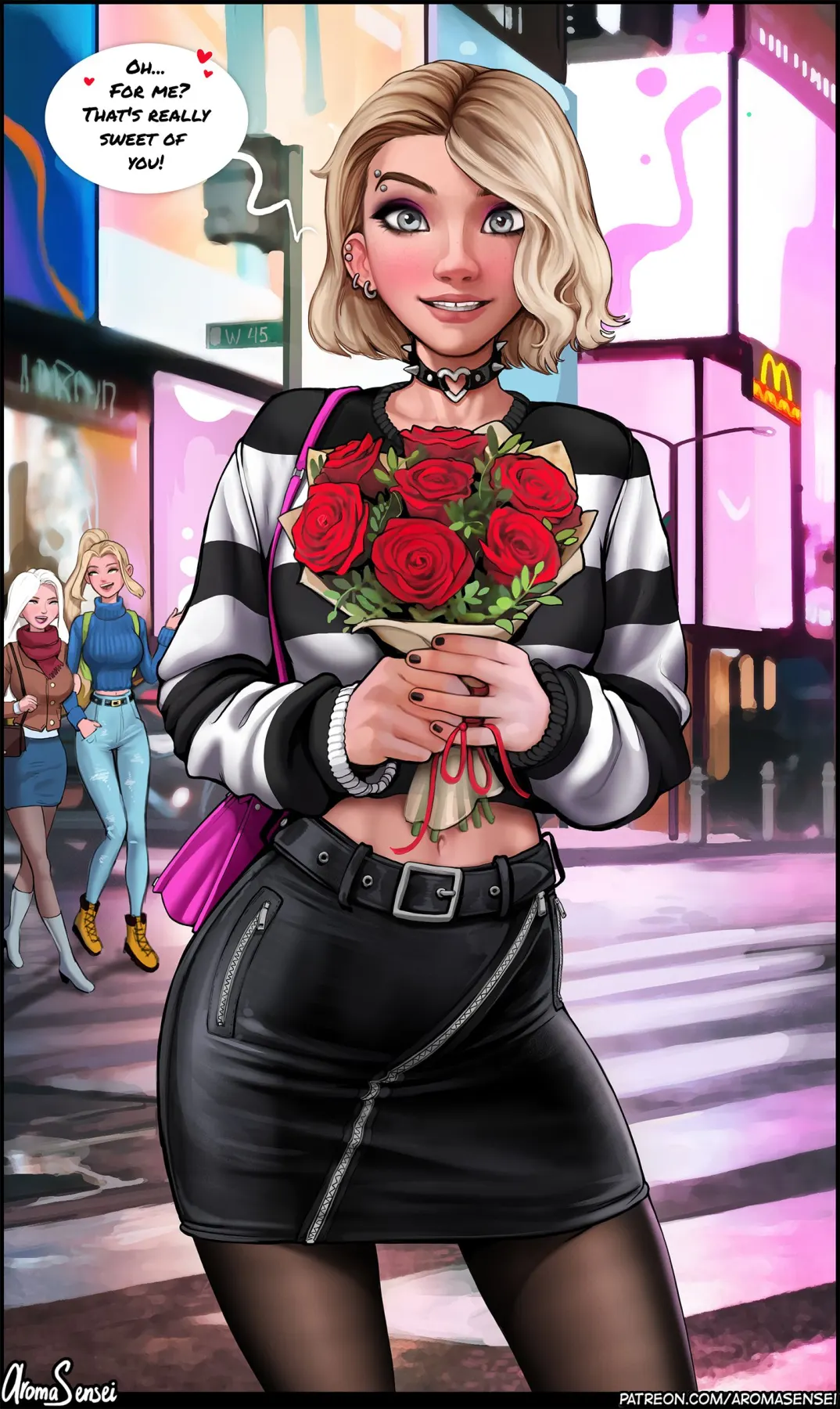 Gwen/s Going On A Date Spider-Man  (Chapter 01) — page 8